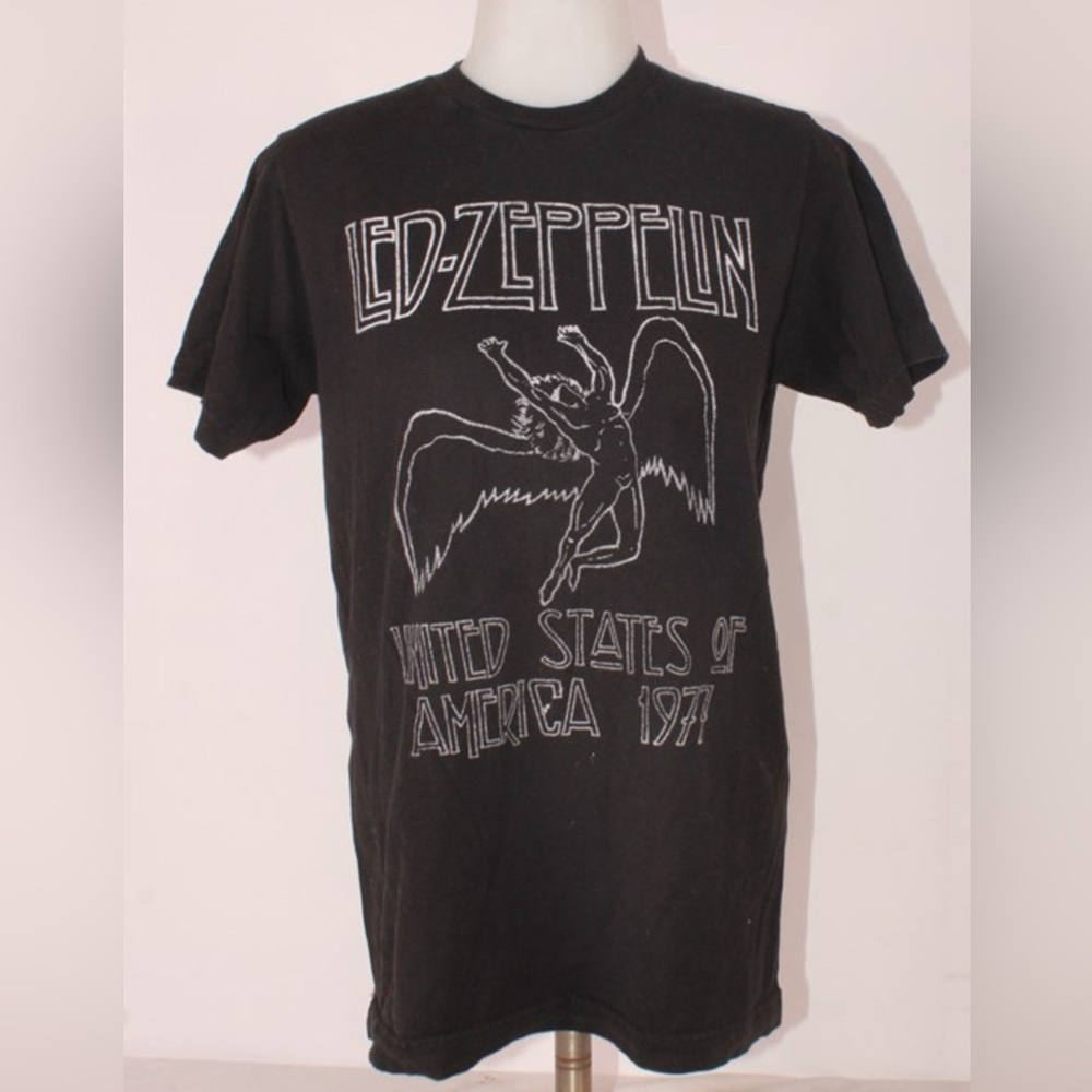 Led-Zeppelin USA T-Shirt, Size: S men